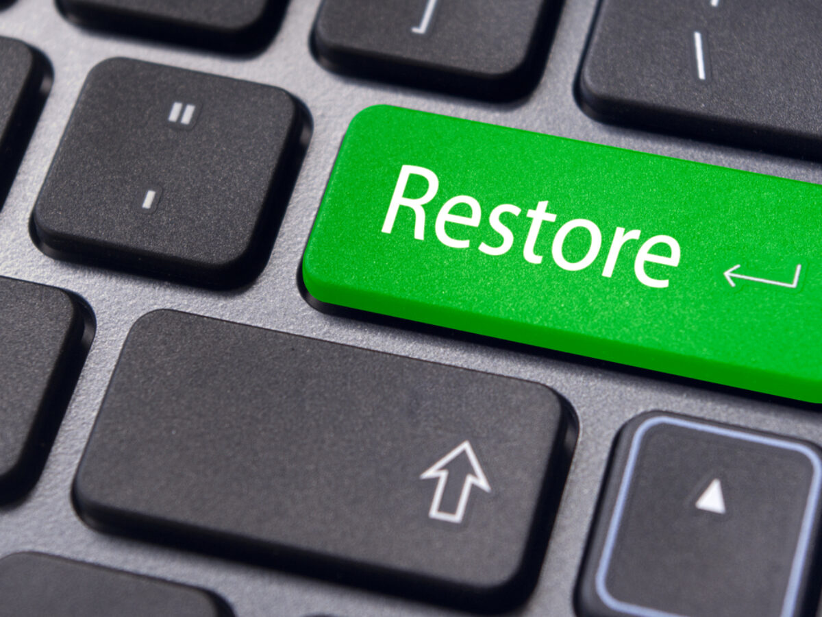How to restore a company that has been closed